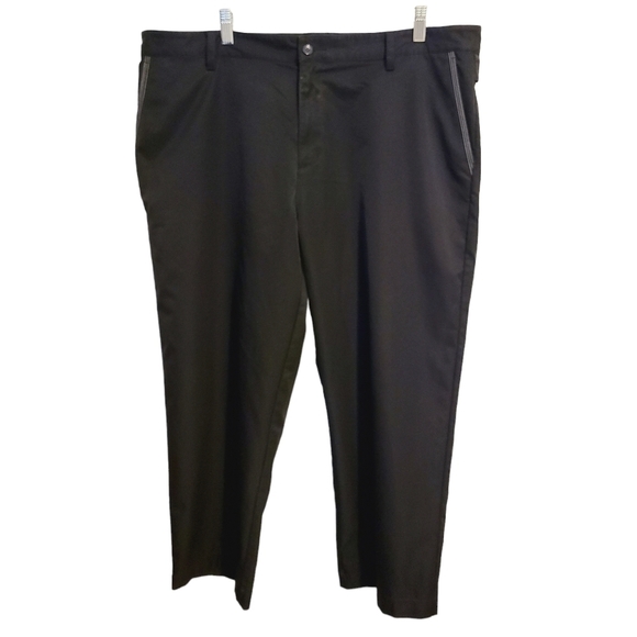 Adidas | Men's ClimaCool Black Straight Leg Golf Pants (Size 40 x 30) - Picture 1 of 13